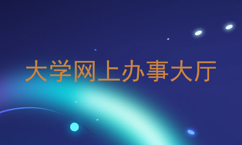 大学网上办事大厅