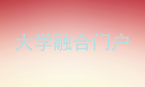 大学融合门户
