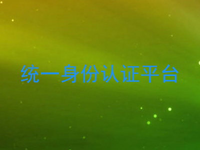 统一身份认证平台