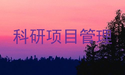 科研项目管理