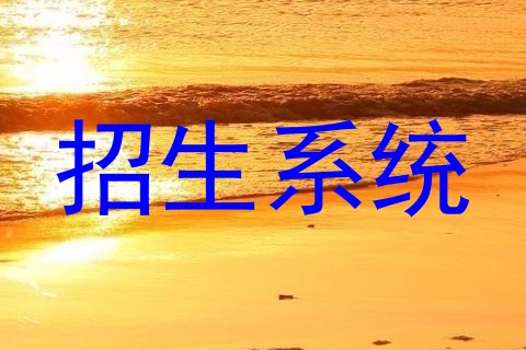 招生系统