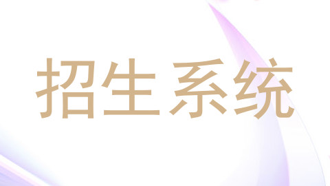 招生系统