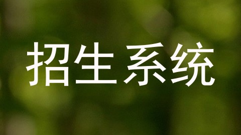 招生系统