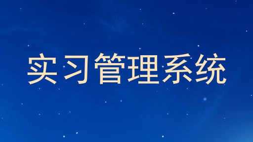 实习管理系统