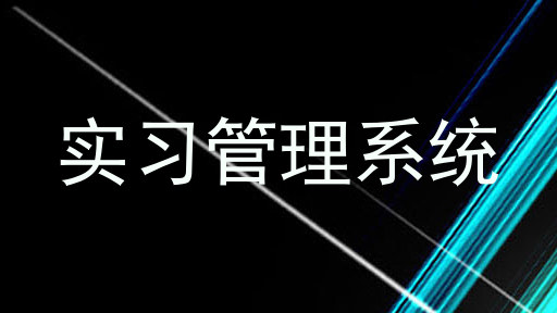 实习管理系统