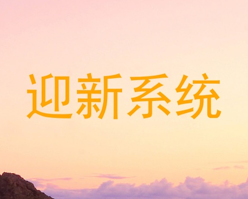 迎新系统