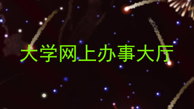 大学网上办事大厅