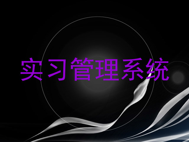 实习管理系统
