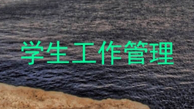 学生工作管理