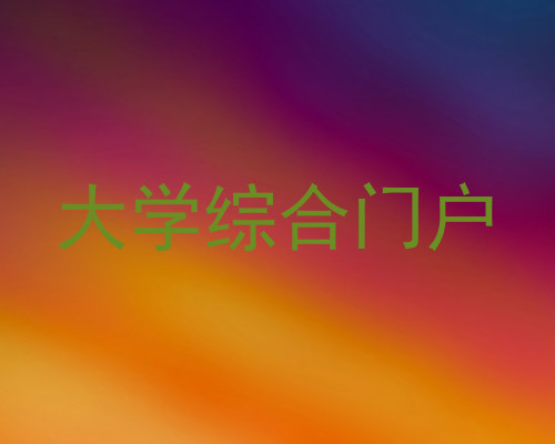 大学综合门户