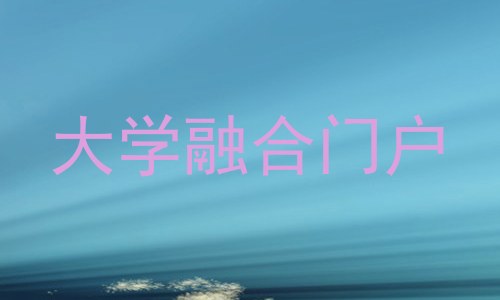 大学融合门户