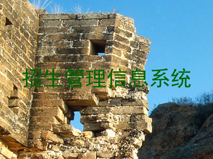招生管理信息系统