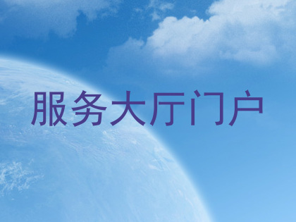 服务大厅门户