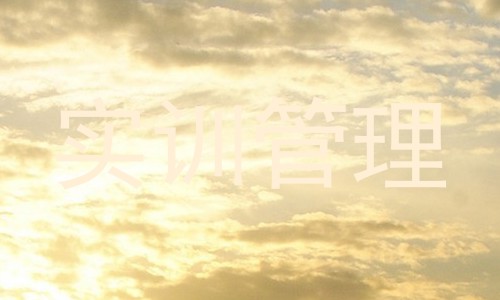 实训管理