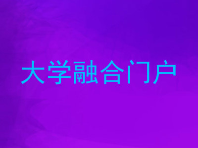 大学融合门户