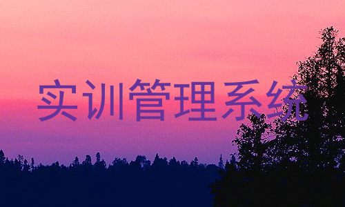 实训管理系统