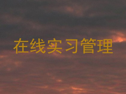 在线实习管理