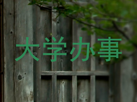 大学办事