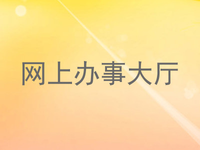 网上办事大厅