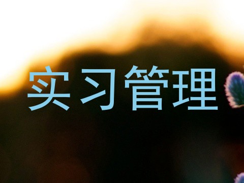 实习管理