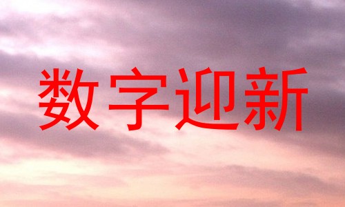 数字迎新