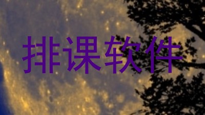 排课软件