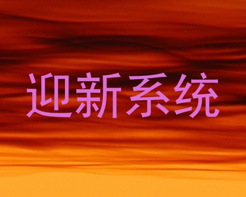 迎新系统
