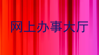 网上办事大厅