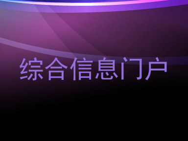 综合信息门户