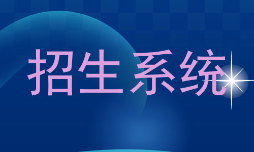 招生系统