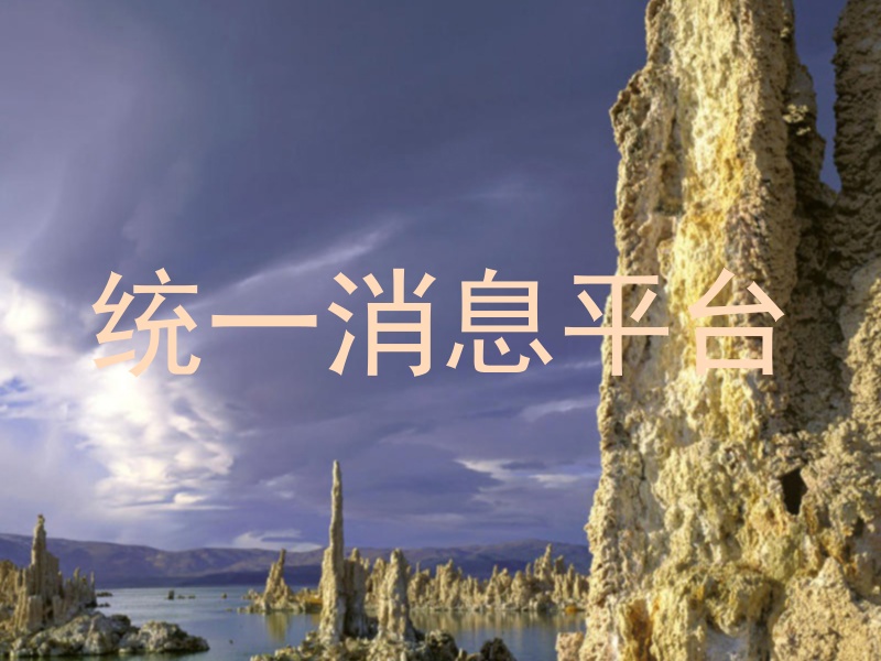 统一消息平台