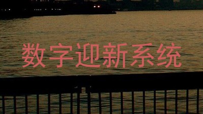 数字迎新系统