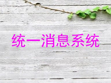 统一消息系统