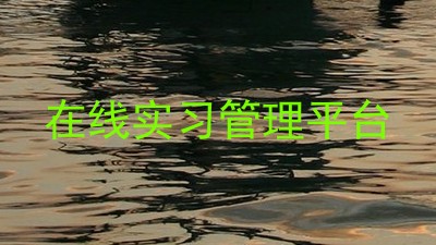 在线实习管理平台