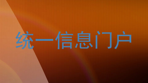 统一信息门户