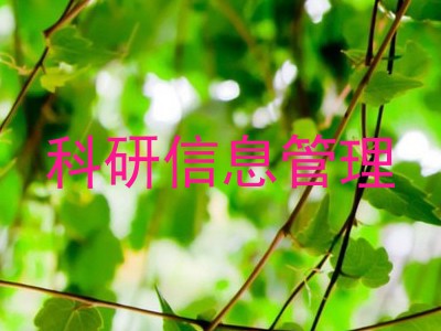 科研信息管理