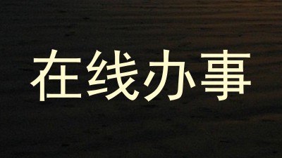 在线办事