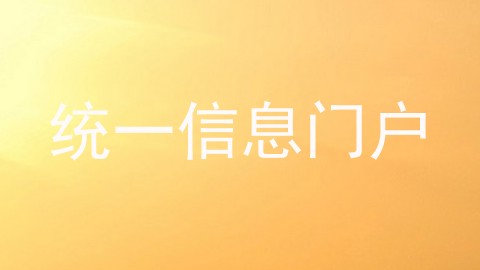 统一信息门户