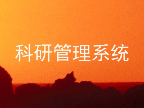 科研管理系统
