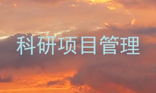 科研项目管理