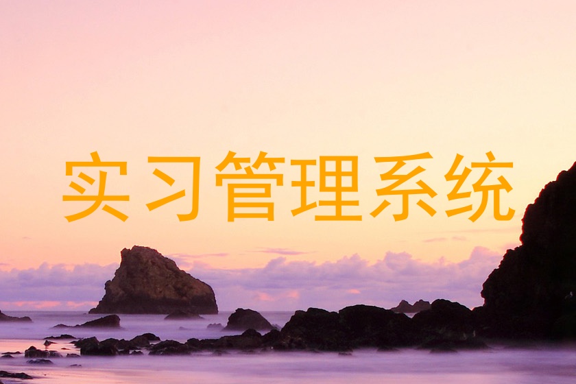 实习管理系统