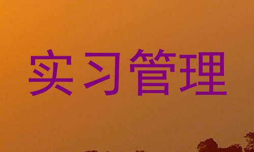 实习管理