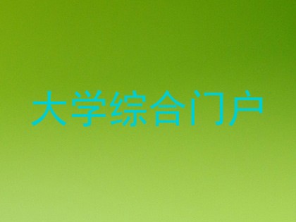 大学综合门户
