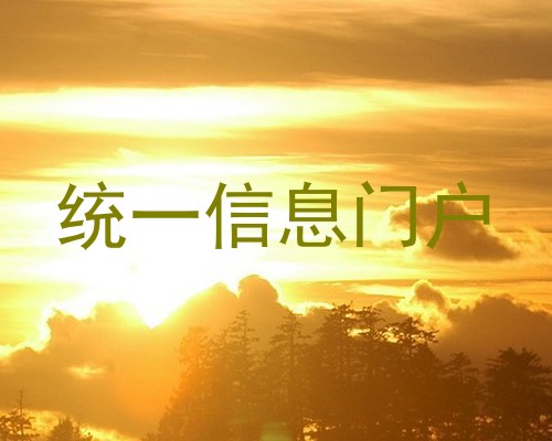统一信息门户
