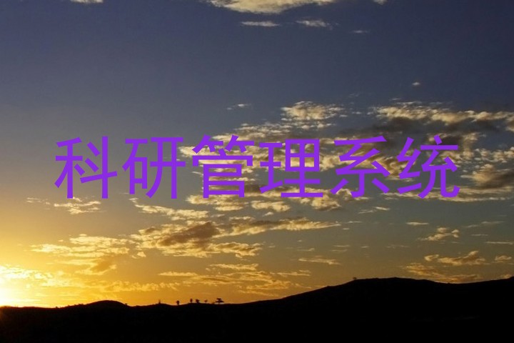 科研管理系统