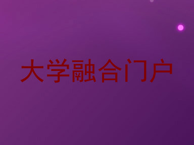 大学融合门户
