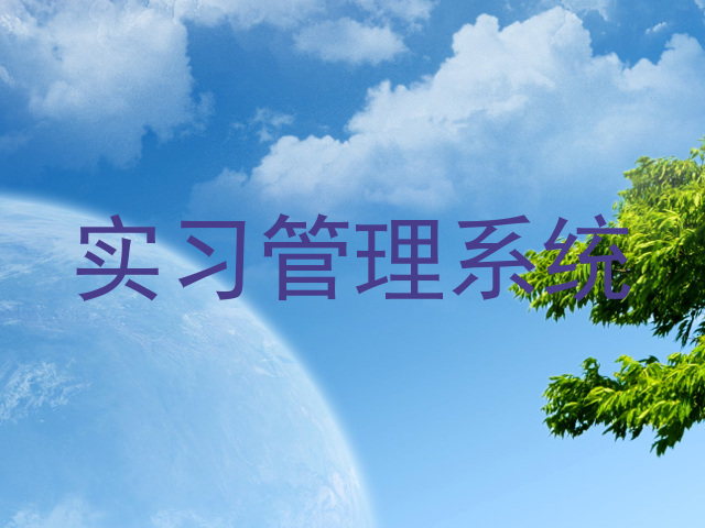 实习管理系统
