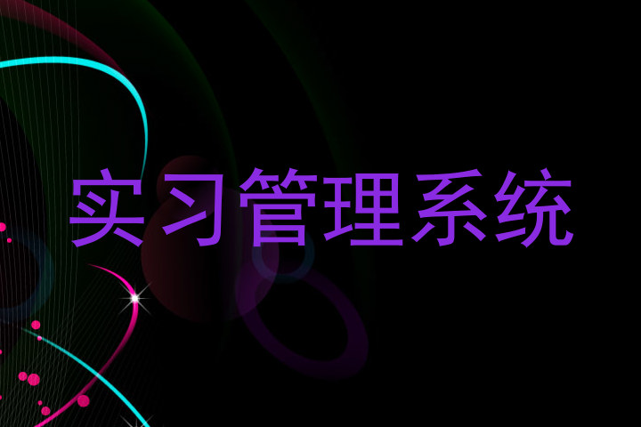 实习管理系统