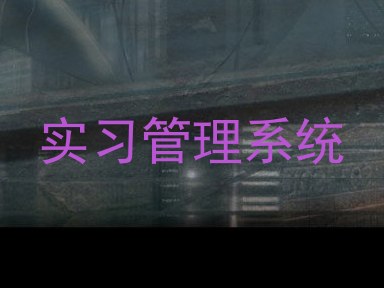 实习管理系统