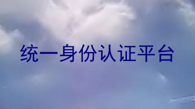 统一身份认证平台
